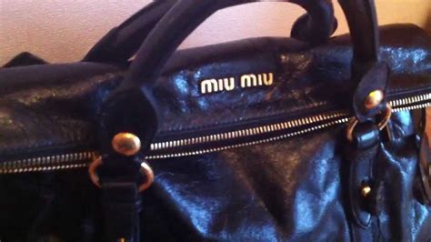 miu miu tote replica|how to identify a miu-miu.